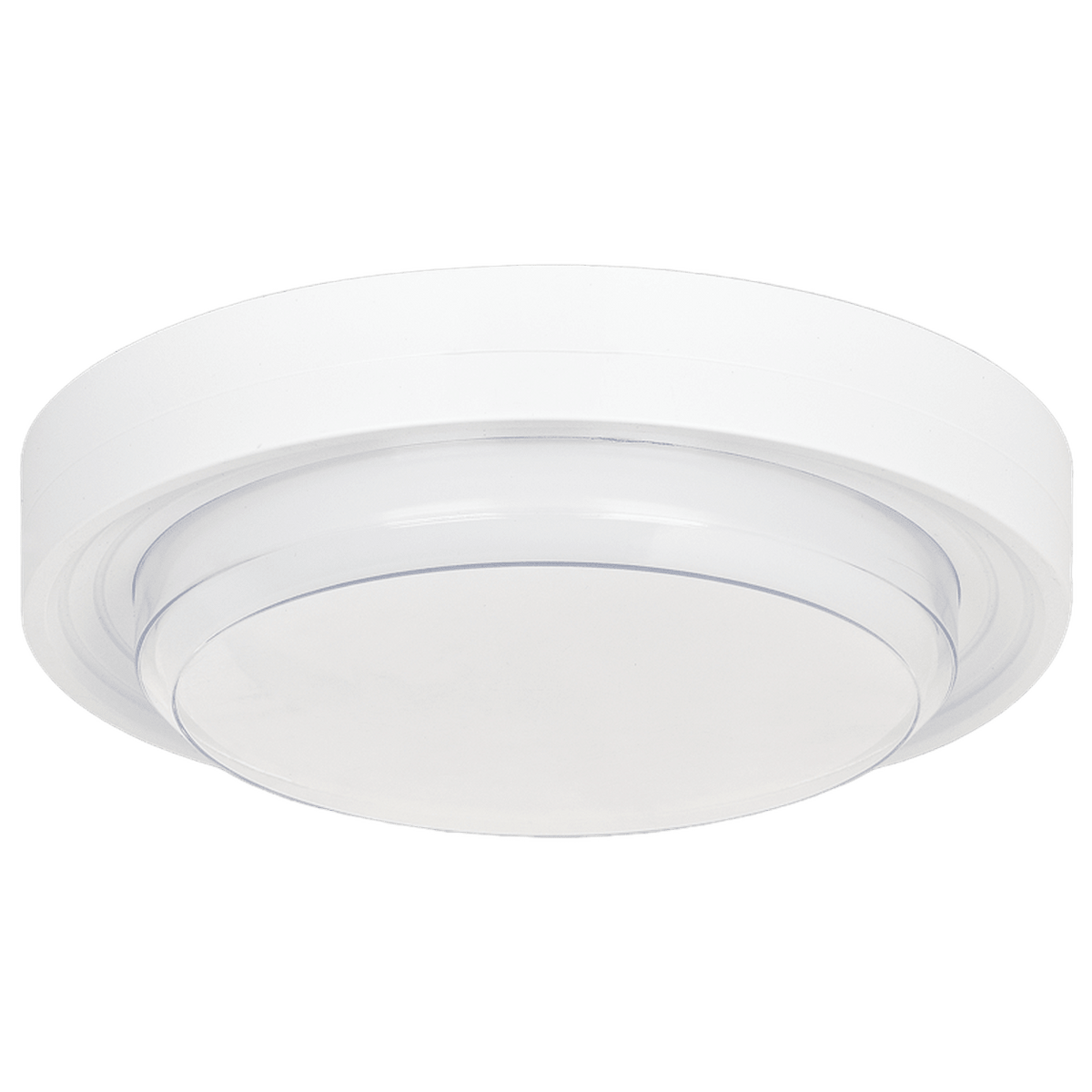 White Outdoor Ceiling Light - 3 CCT Switchable (IP54) — transparent background