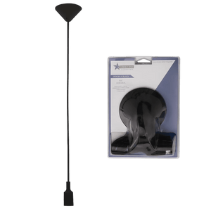 Black Pendant Light PVC Silicon — transparent background