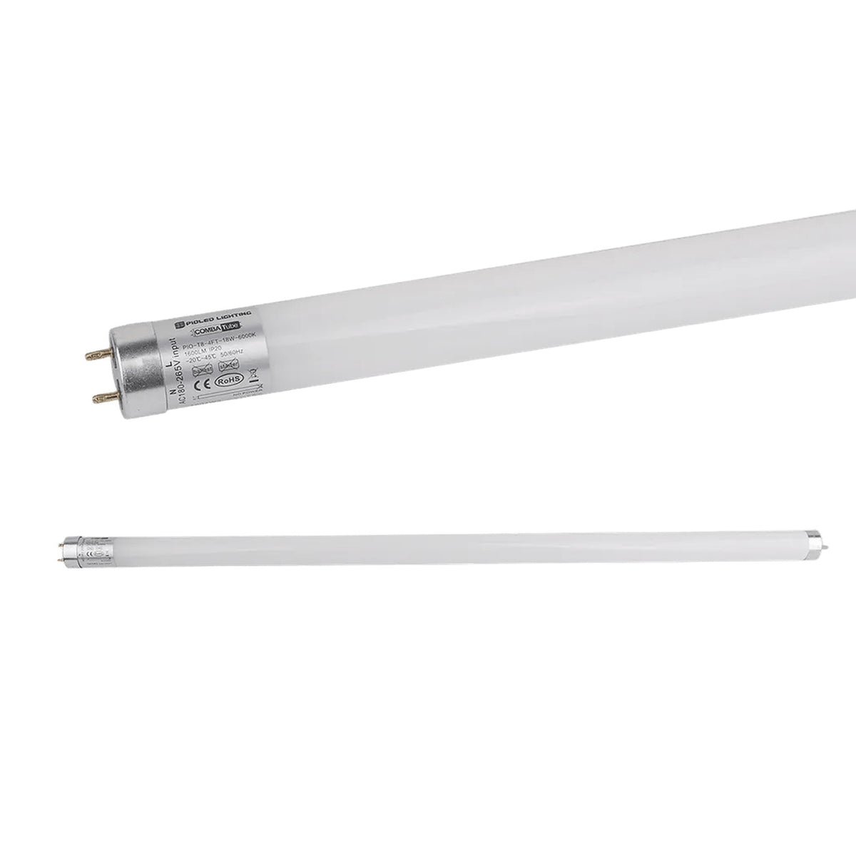 Combat T8 LED Tube - 2ft - 10W - 3000K Warm White — white background