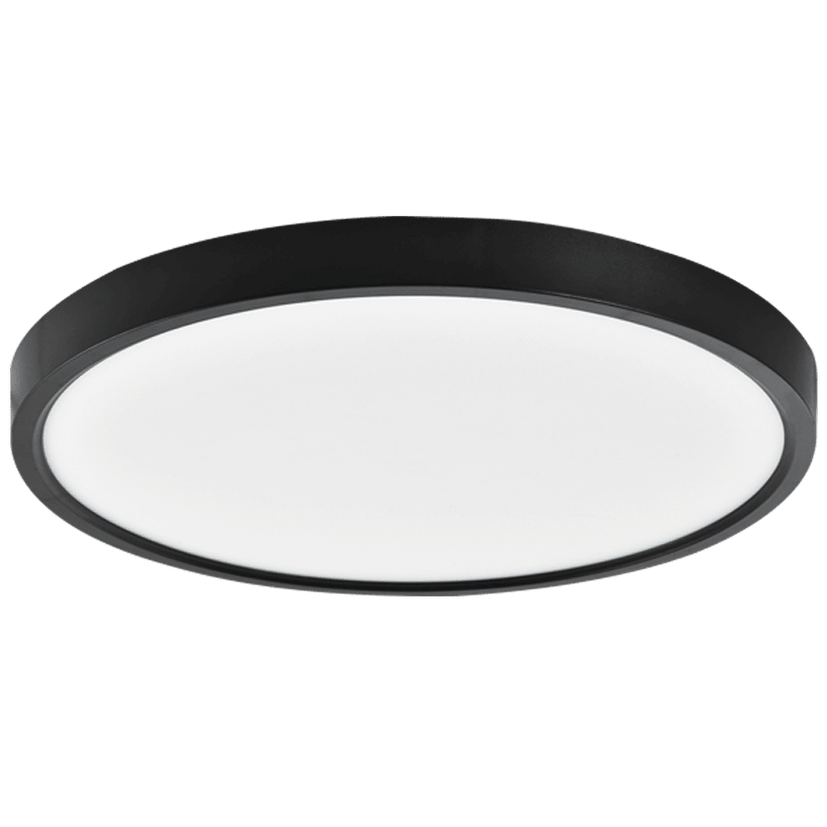 Black LED Ceiling Light CCT — transparent background