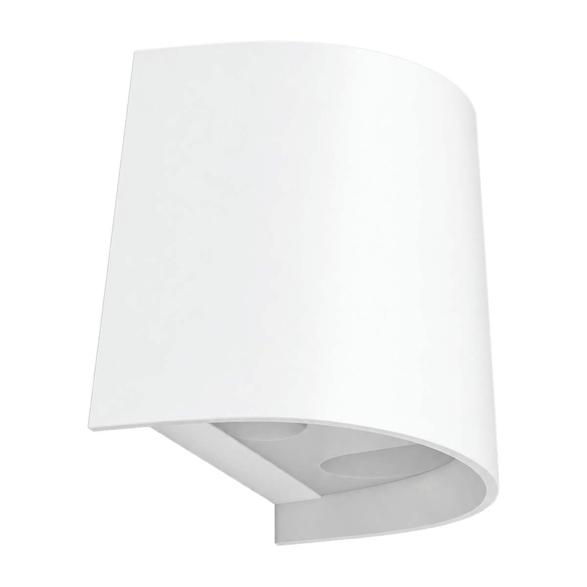 Varia White Outdoor Wall Light — transparent background, 1254 × 1254