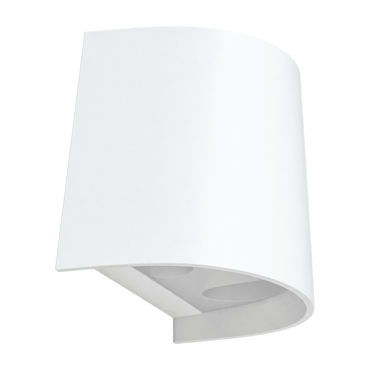Varia White Outdoor Wall Light — white background, 1254 × 1254
