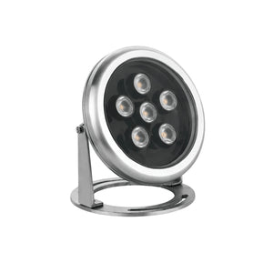 WAVE 12W Submersible LED Light - Stainless Steel — white background
