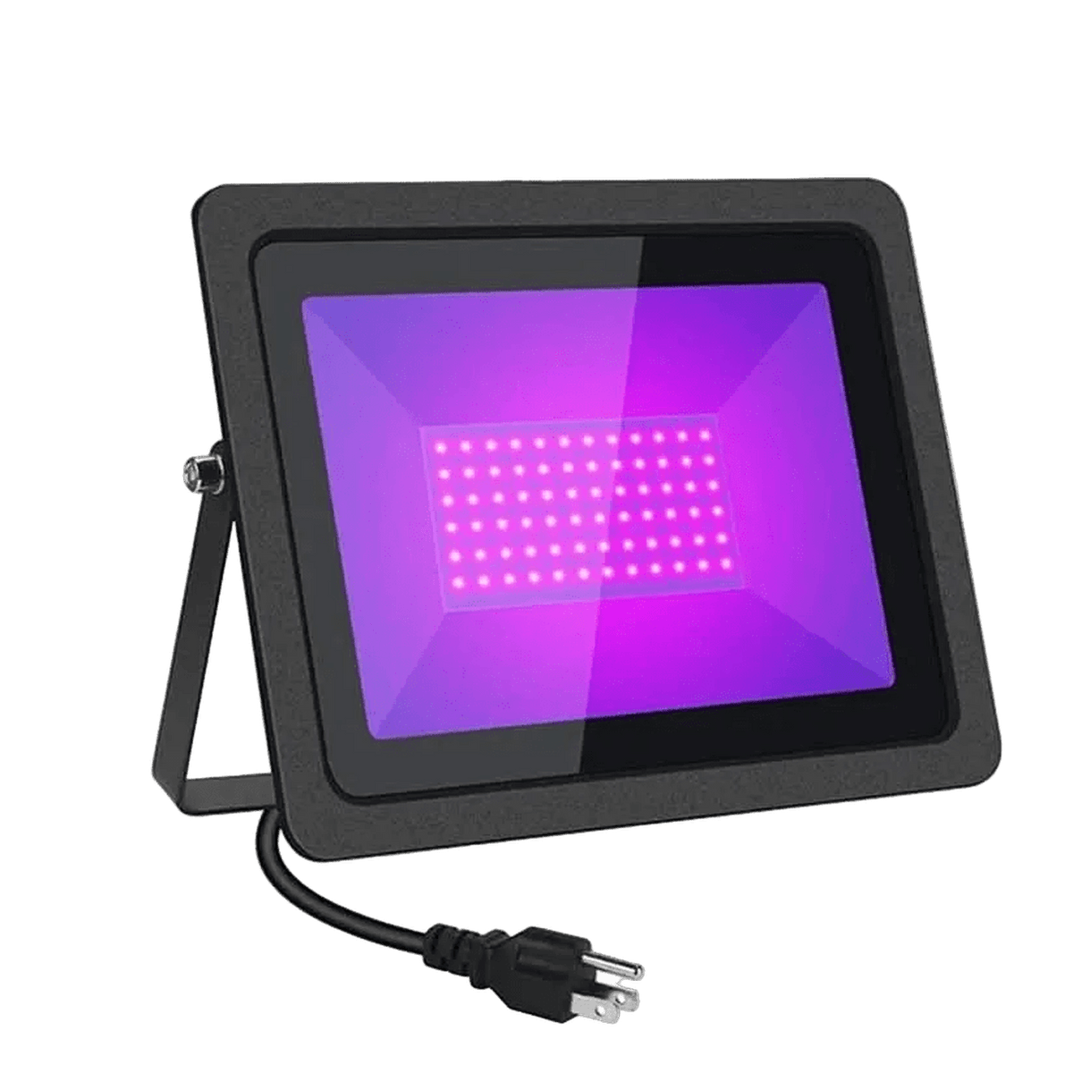 50W Outdoor UVA Black Light - IP66 Waterproof — transparent background