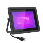 50W Outdoor UVA Black Light - IP66 Waterproof — transparent background