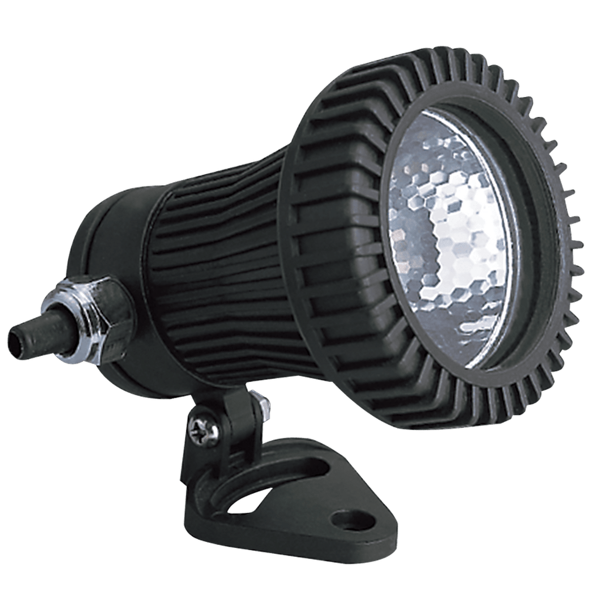 Black 12V Pond Light - IP68 — transparent background