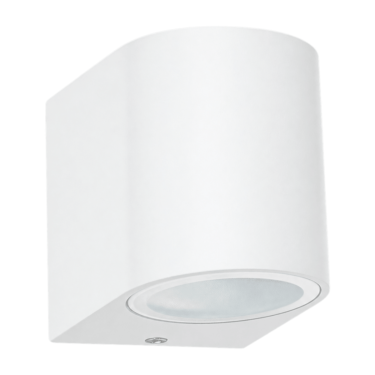 White Outdoor Wall Light IP44 Tempered Glass — transparent background, 1254 × 1254
