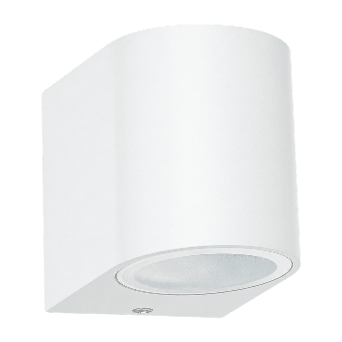 White Outdoor Wall Light IP44 Tempered Glass — white background, 1254 × 1254