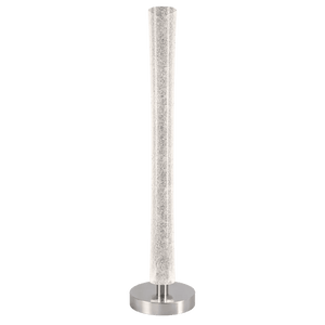 Polished Chrome & Acryclic LED Floor Lamp - CCT — transparent background