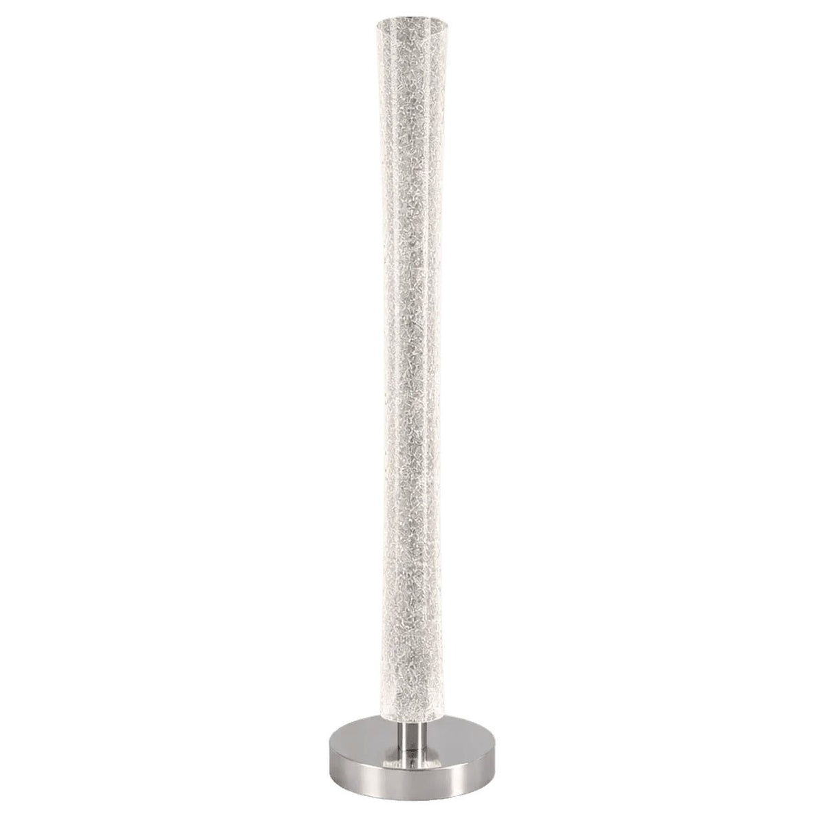 Polished Chrome & Acryclic LED Floor Lamp - CCT — white background