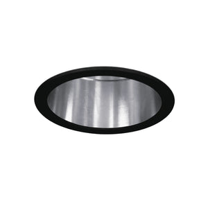Black & Chrome Anti-Glare LED Downlight — white background
