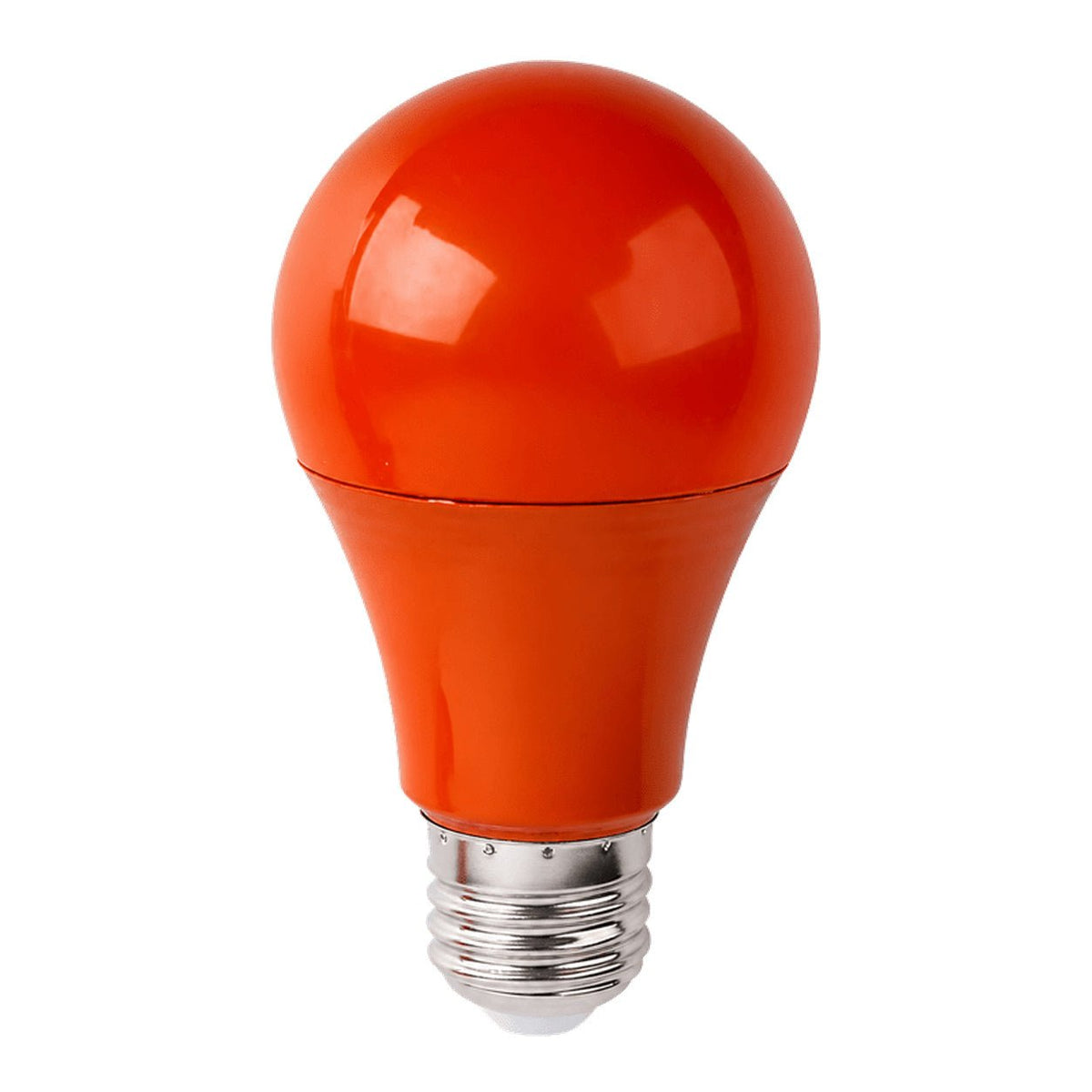 3W A60 LED Bulb (E27) - Red — white background