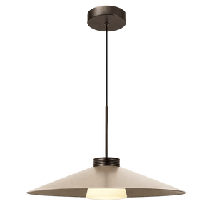 LED Nut Brown Pendant Light — transparent background