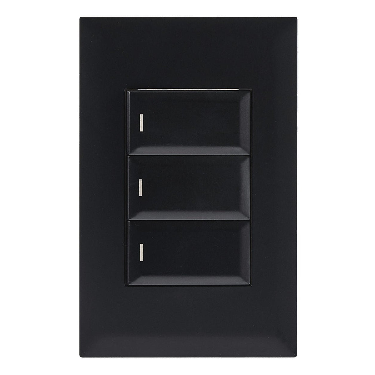 Black 3 Lever Switch — white background