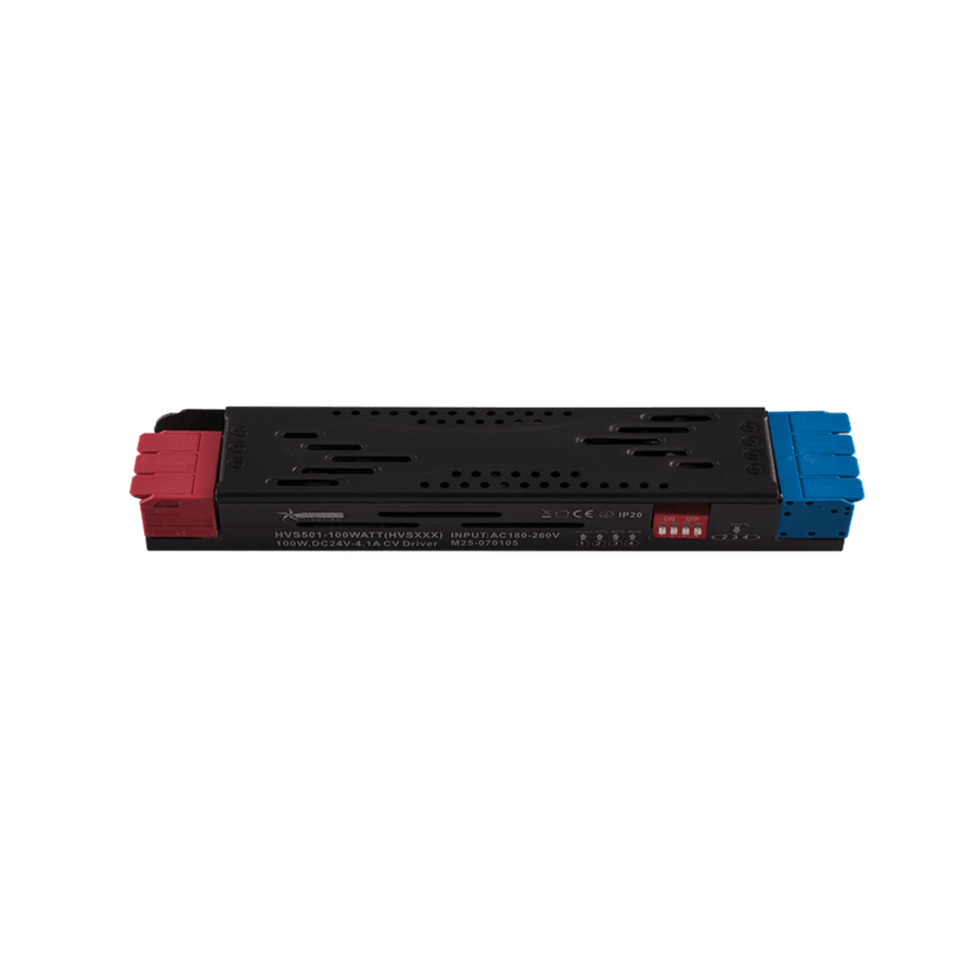 LED Power Supply - 24Vdc 100W with DIP Switch Step Dimming — transparent background