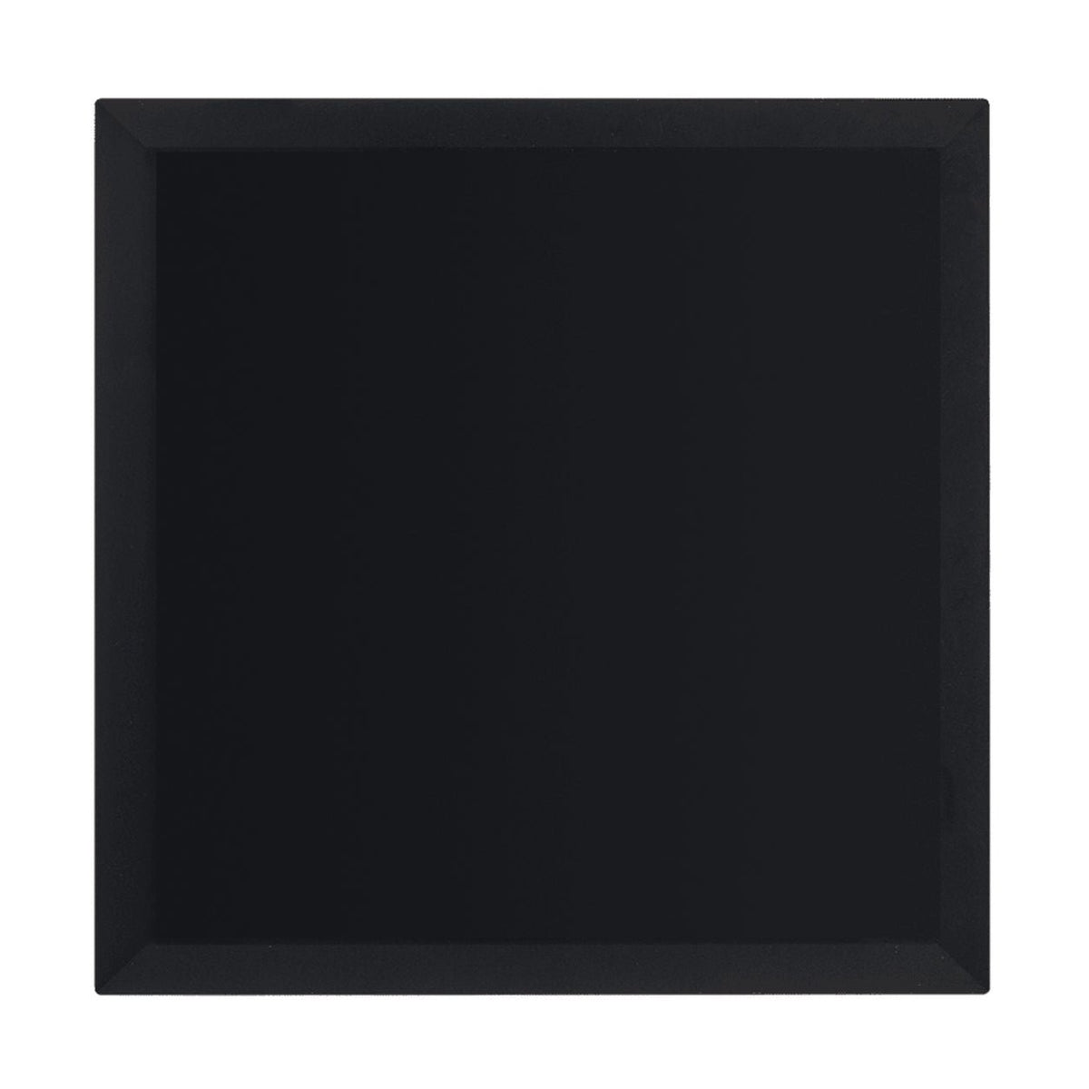 Black Modular Cover Plate 4x4 - ECP Range — white background
