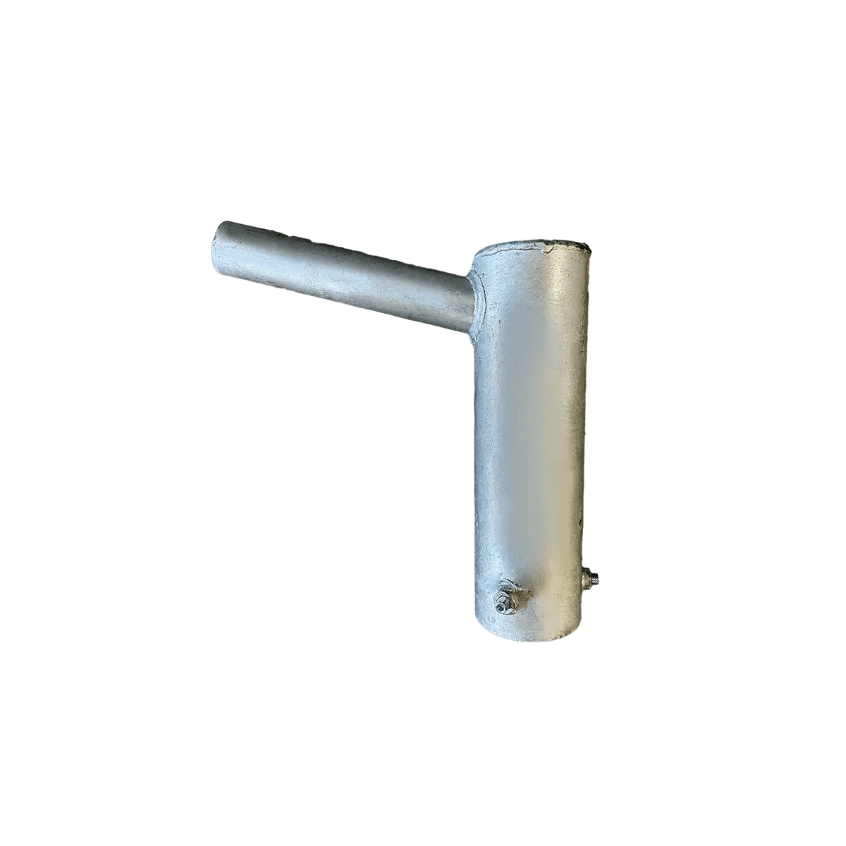 Galvanised 76mm Spigot - Strada Street Light — transparent background
