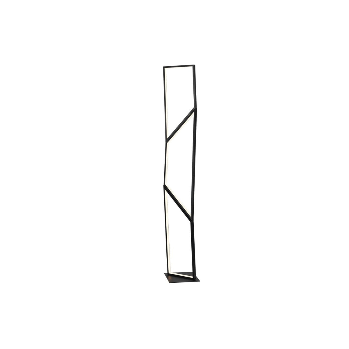 LED Floor Lamp with Foot Switch – Aluminium &amp; PC Body — white background
