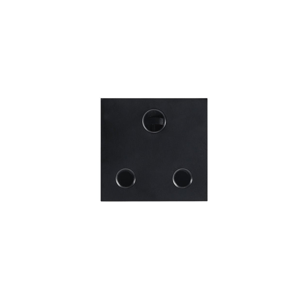 Modular Black Socket 16A RSA - ECP Range — white background