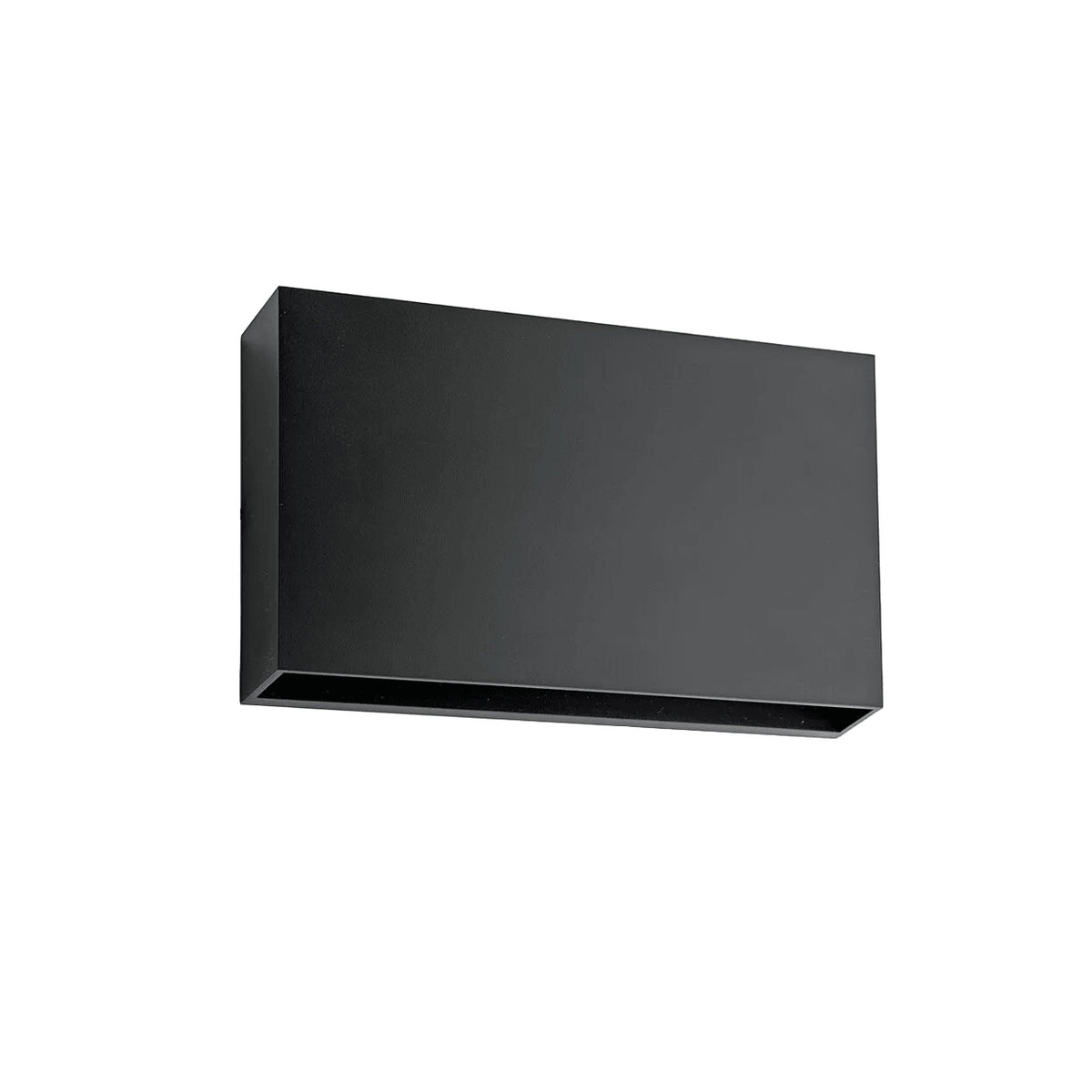 Pandora Black LED Wall Light - Up & Down IP65 CCT — white background