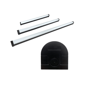 20W CCT LED Ceiling Light – Black — transparent background