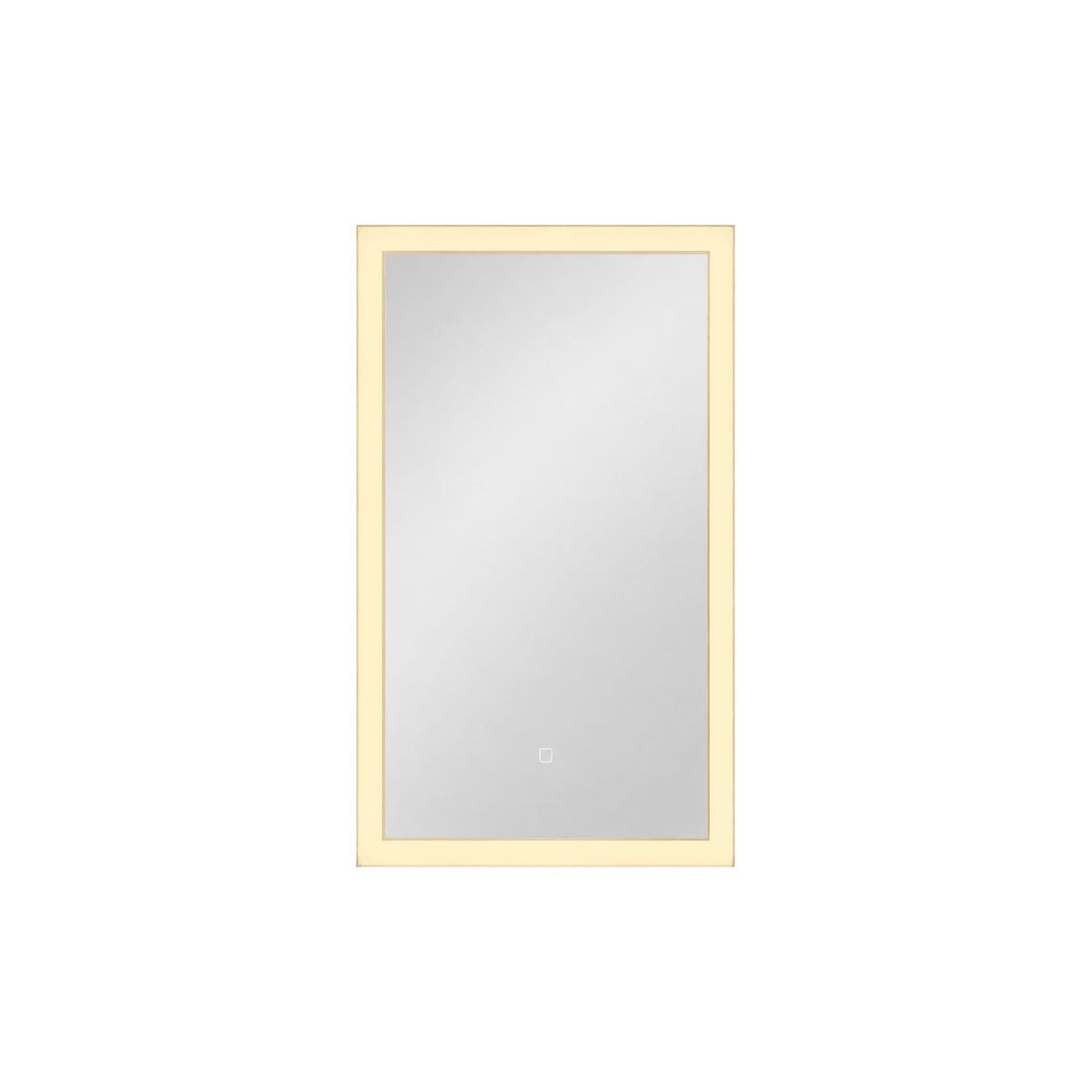 Orta Small Front-Lit LED Mirror – 500 x 700mm — white background