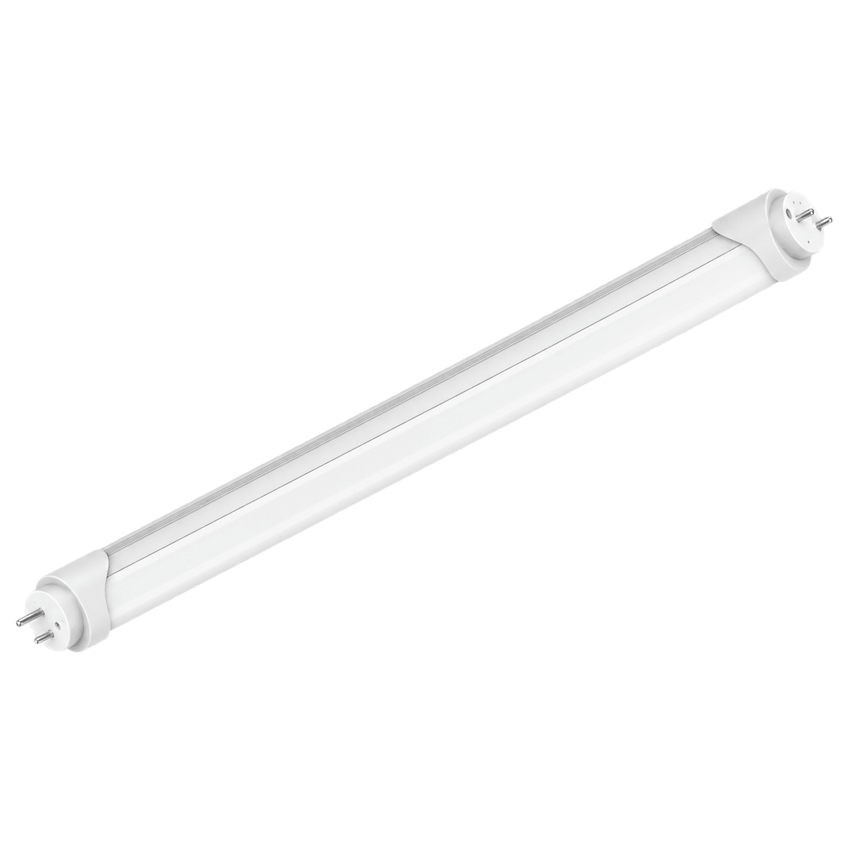 Opposite-end wiring LED tube 1200mm daylight - white background