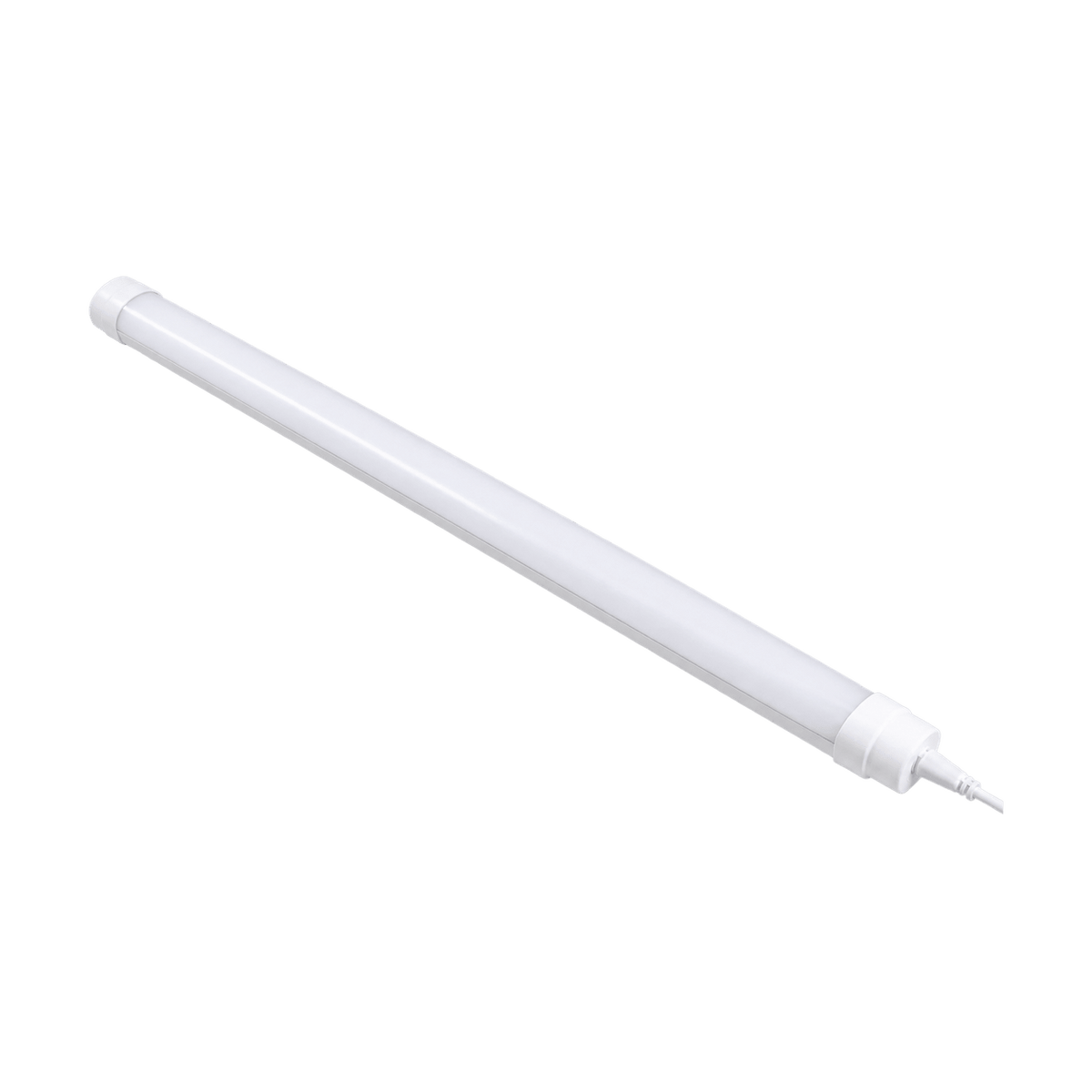 Ultra Slim Outdoor Linear LED Light 1200mm Daylight 6000K on transparent background