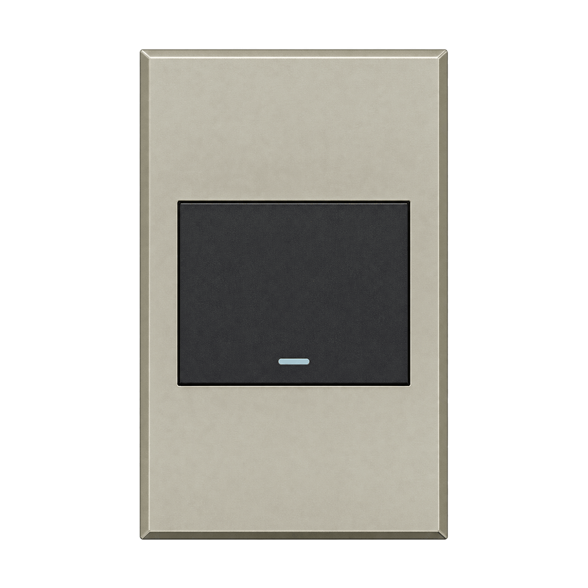 Veti 3 One-Lever One-Way Switch Graphite Titanium on transparent background