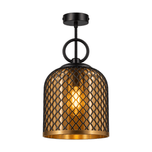 Chestnut Glass Pendant - Amber — transparent background