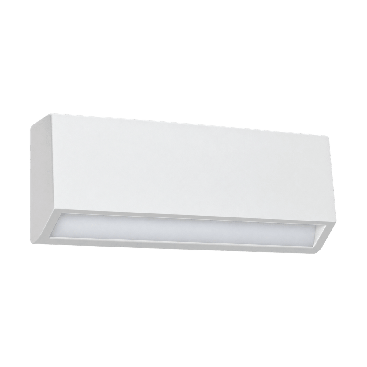 Julia CCT Surface Mount Footlight - White — transparent background