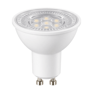 7W GU10 LED Downlight - 6000K Daylight - Dimmable — transparent background