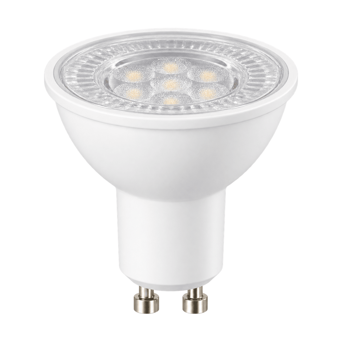 7W GU10 LED Downlight - 6000K Daylight - Dimmable — white background