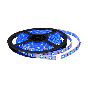 LED Striplight 12V - 5050 IP44 (5m) - Blue — transparent background