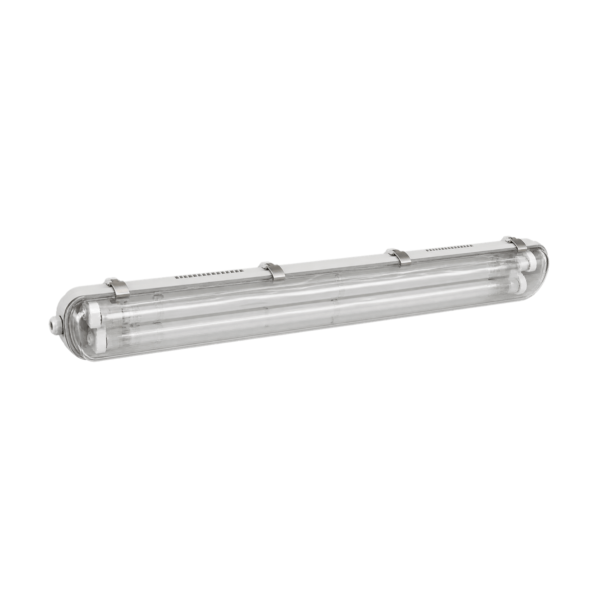 LED T8 Vapour Proof Double Fitting - 5 Foot — transparent background