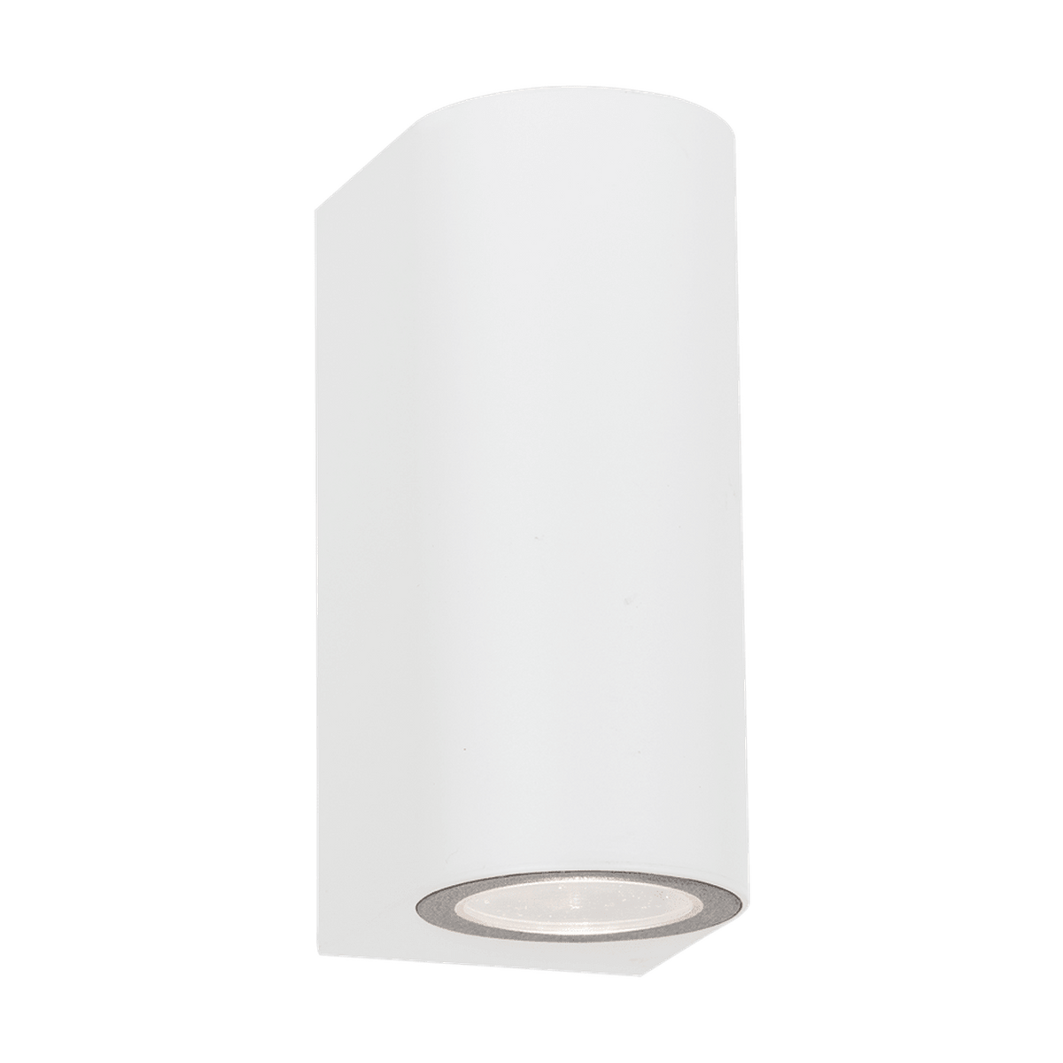 Round Up & Down Wall Light - White — transparent background