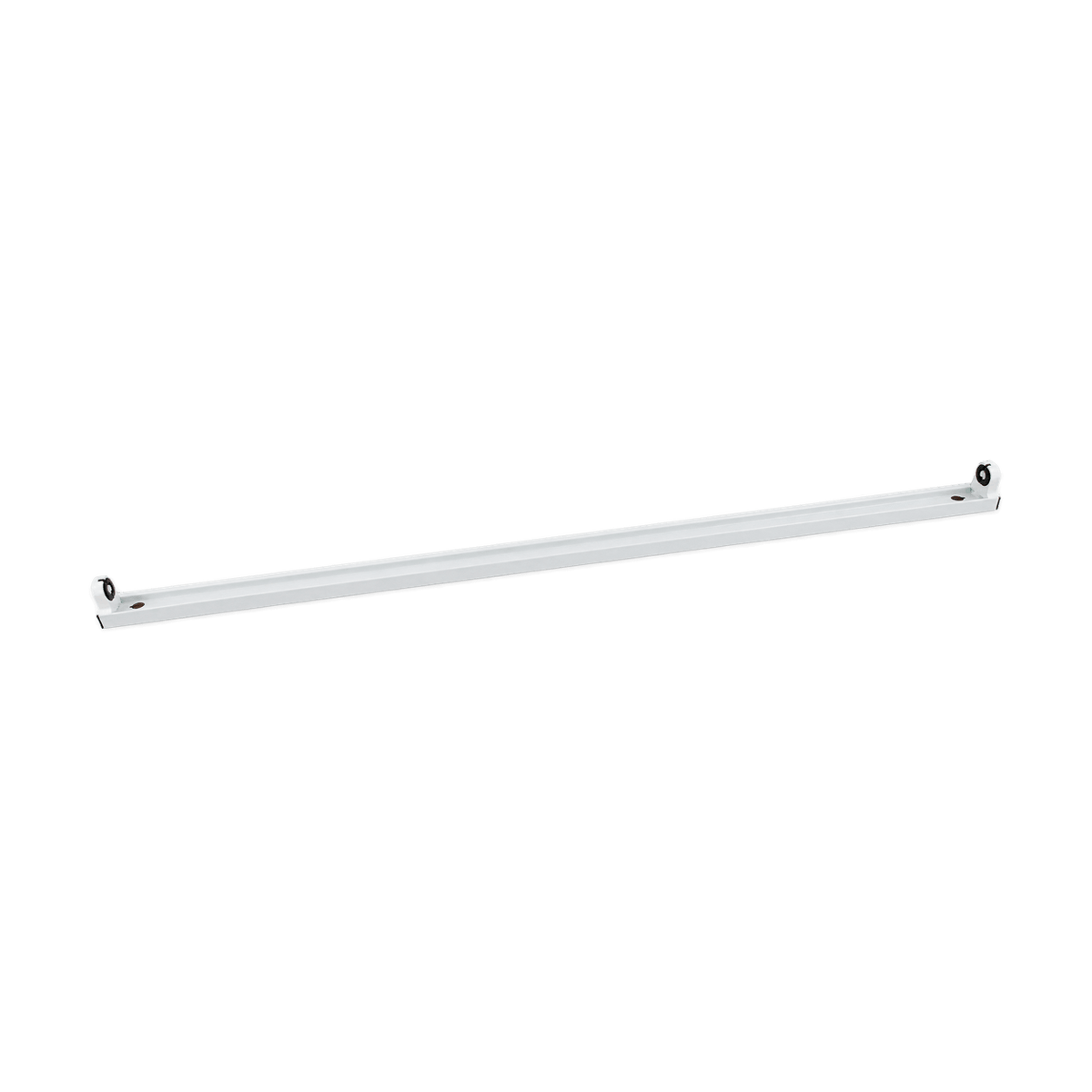 Single Open Channel LED T8 Tube Fittings - 1500mm — transparent background