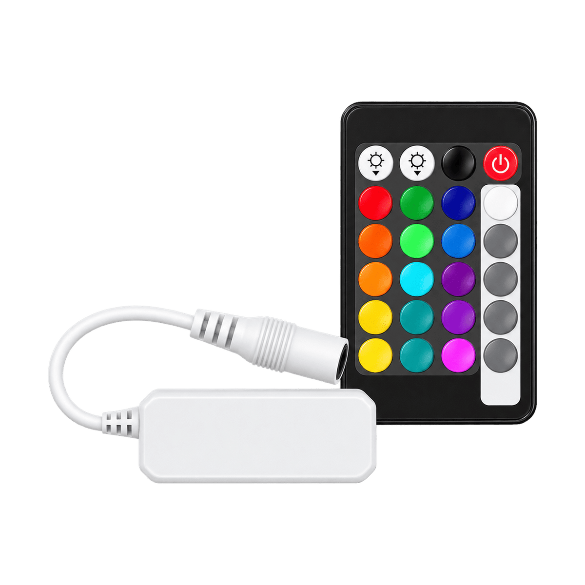 Smart Wifi RGB or RGBW Controller - RGB (Wifi and remote) — transparent background