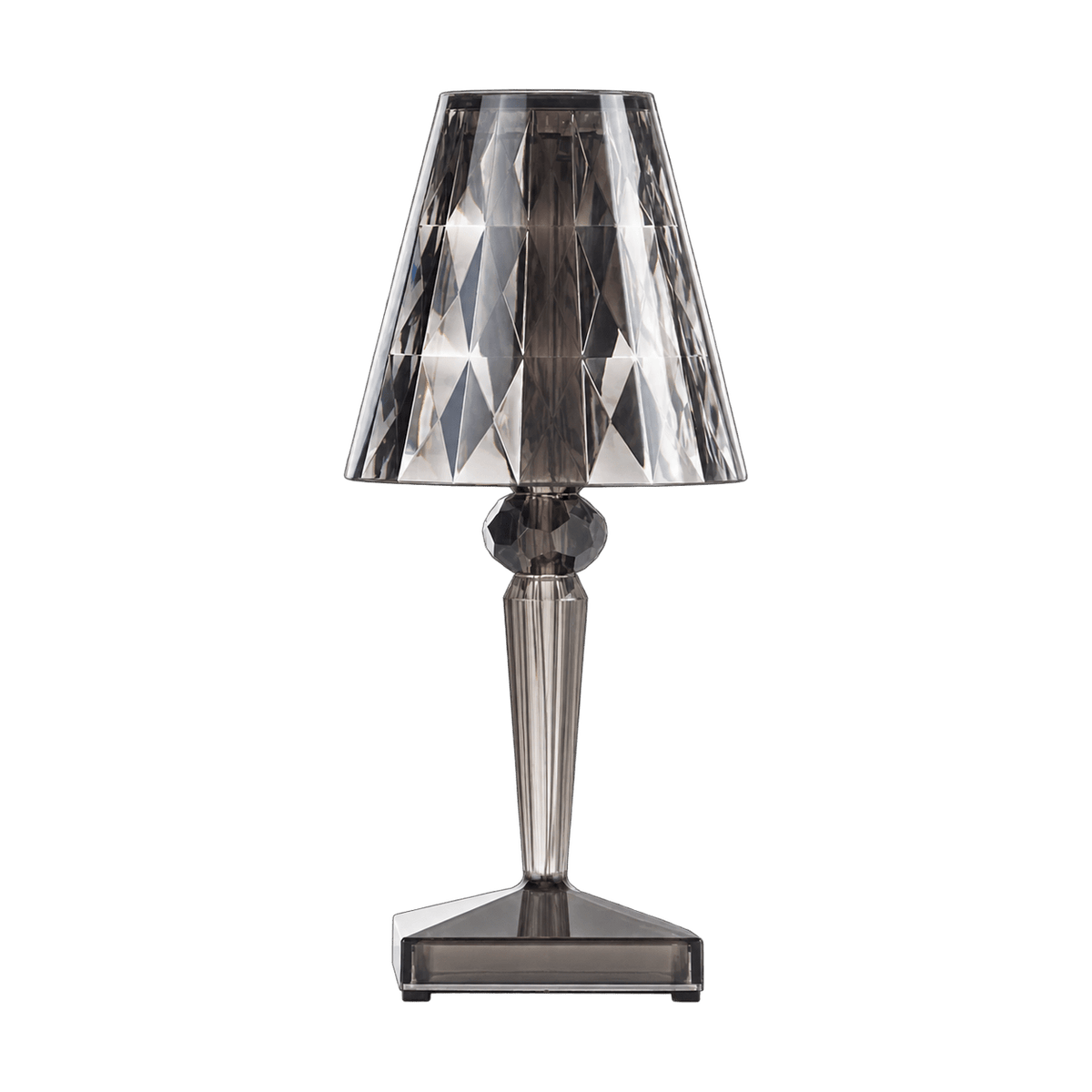 Acrylic Rechargeable Table Lamp - Clear product image on a transparent background