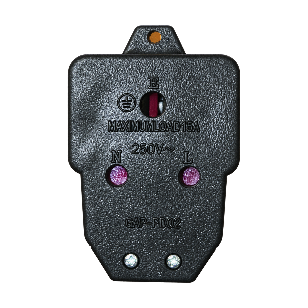 Black rubber Single / Double Janus Coupler - Double product image on a transparent background