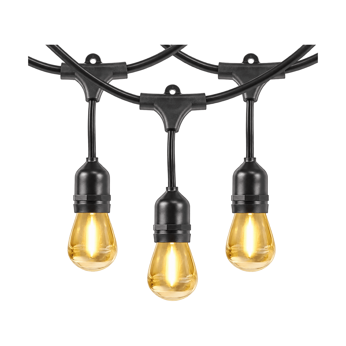 Festoon Light Cable incl Bulbs - 15 Meters product image on a white background