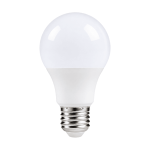 6W White A60 LED Bulb – B22, 4000K Cool White on a white background