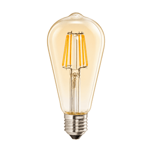 LED Bulb - 6W Filament LED Squirrel Cage - Yes on a white background