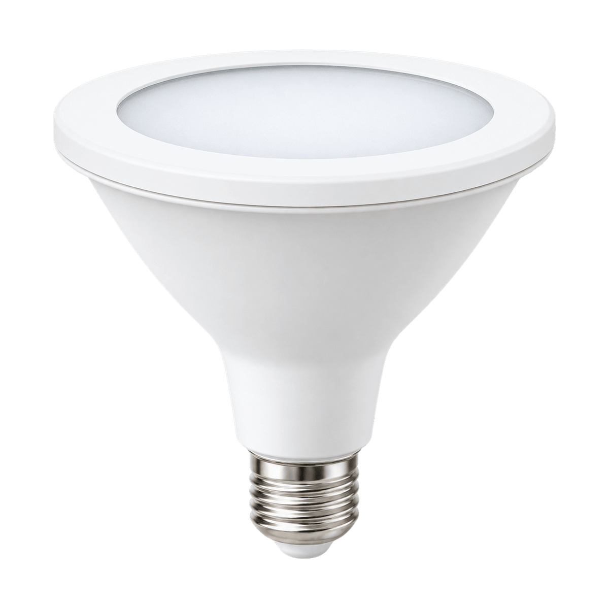 18W PAR38 LED Bulb - 2700K Warm White on a transparent background