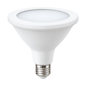 18W PAR38 LED Bulb - 2700K Warm White on a white background