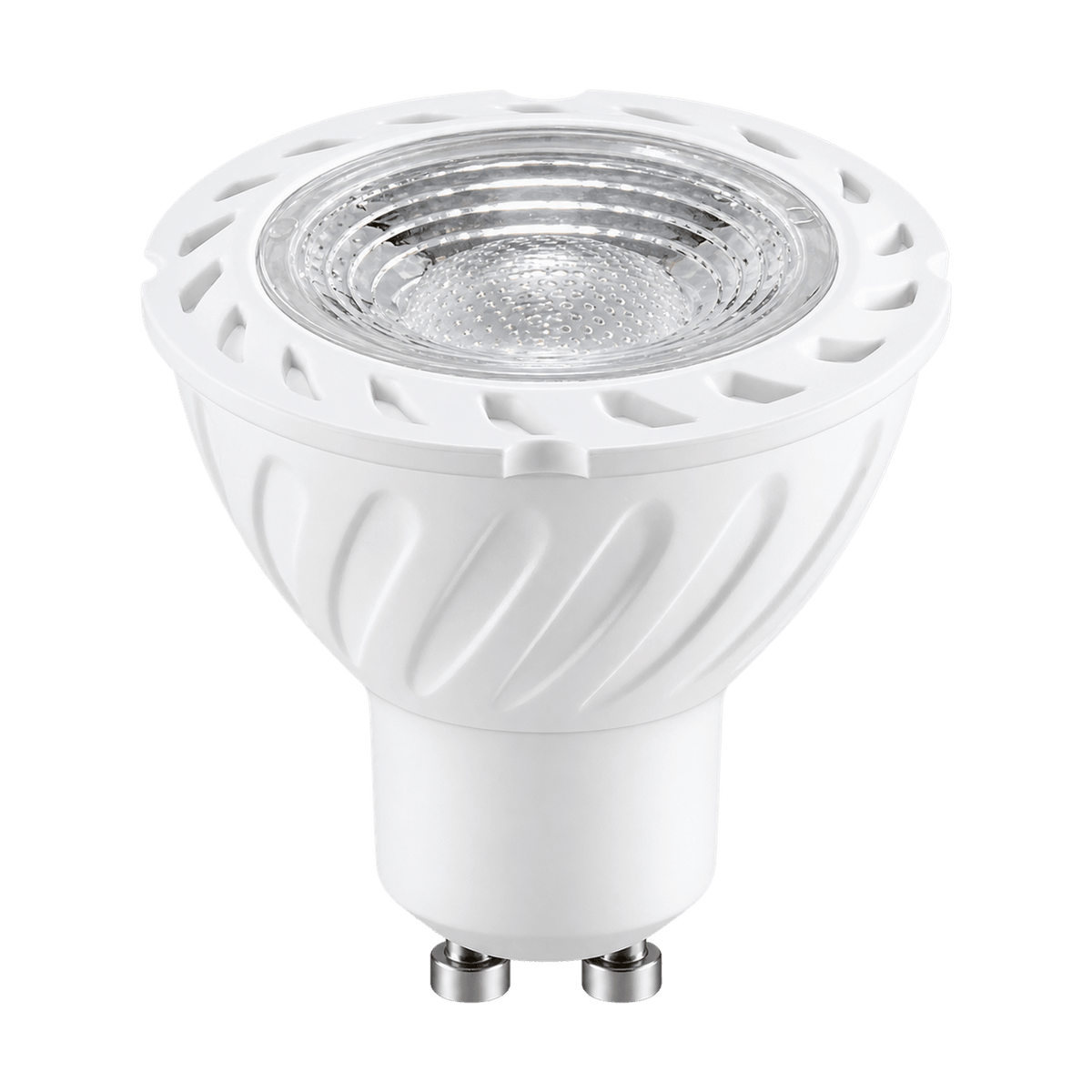 7W GU10 LED Downlight - 4200K Cool White on a transparent background