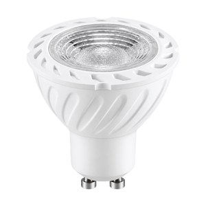 7W GU10 LED Downlight - 4200K Cool White on a white background