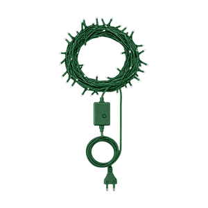 LED Fairy Lights - 5 Meter / 8 Function / 4-channel - White on a white background