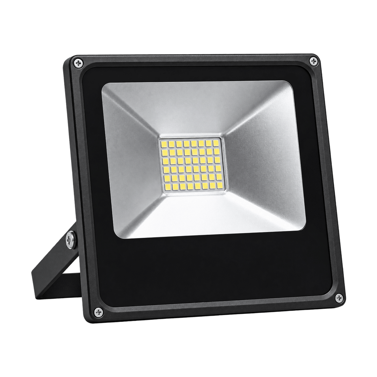 LED Flood Light - 30W 12Vdc - Warm White (3000K) on a transparent background
