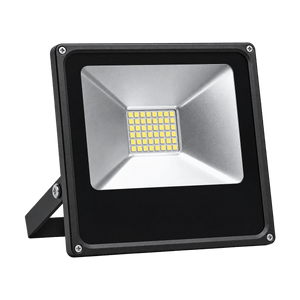 LED Flood Light - 30W 12Vdc - Warm White (3000K) on a transparent background